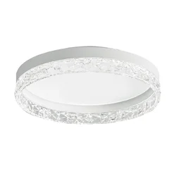 ITALUX PLF-68590-WH - LED prigušiva stropno svetlo RANTE LED/58W/230V prečnik 50 cm belo + daljinski upravljač