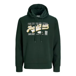 JACK & JONES Majica rumena/jelka/bela