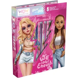 WOW Generation notes za bojenje sa 8 metalik gel olovaka ( 1047180 )