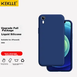 Keklle Maska za mobilni telefon iPhone XR, Tamnoplava