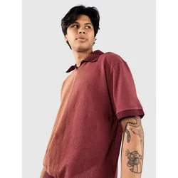 Element Cotton Mesh Polo pinkzinfadel