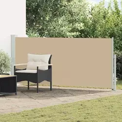 Retraktabilna bočna tende Bež 600 x 117 cm Poliester