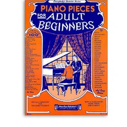 piano PIECES FOR ADULT BEGINNERS note