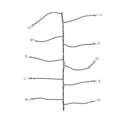 Lumineo Lampice za jelku, 6 m, 480 lampica, Micro spoljne LED, Svetlo toplo belo, 8 funkcija
