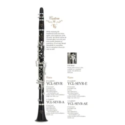 Klarinet A Yamaha Custom YCL-SEVR-AE