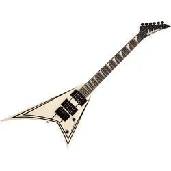 Jackson JS Series RR Minion JS1XM MN Snow White with Black Pinstripes Električna kitara