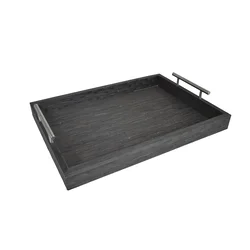 Sigma Poslužavnik HRT-23A034L Medijapan, 42×31 cm, Sivi