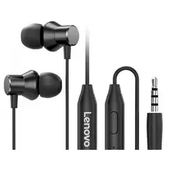 Lenovo HF130 Metal Headset, Black