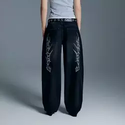 Baggy fit farmerke
