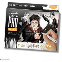 Komplet umetniških ilustracij HARRRY POTTER