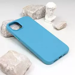 Maska za telefon Beautiful Shine Leather iPhone 14 Plus 6.7 svetloplava