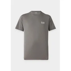 EA7 Emporio Armani Majica siva/bela