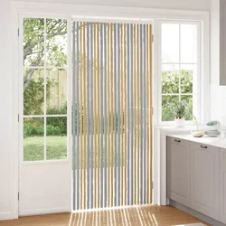 Zavjesa protiv insekata Chenille Siva i bež 100 x 220 cm
