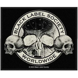 Black Label Society Skulls Našitek za šivanje