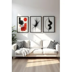 Wallity Uramljena slika Huhu427, 50x35 cm , 3 dela