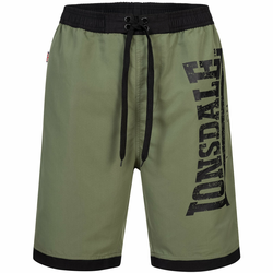 Moške kopalke Lonsdale 113268-Black/Olive