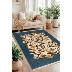 Conceptum Hypnose Tepih, 80x150cm, Petrolej