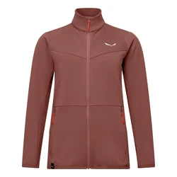 Salewa PUEZ CAMMINO PL JKT W, ženska jakna za planinarenje, crvena 29095