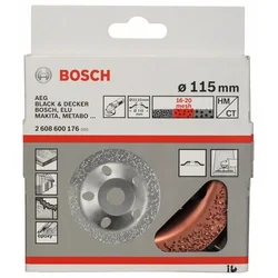 Bosch Lončasta ploča sa tvrdim metalom 115 x 22,23 mm srednje, pljosnato ( 2608600176 )