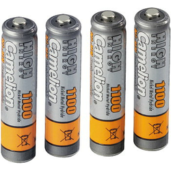 Camelion Micro akumulatorska baterija (AAA) NiMH Camelion HR03 1100 mAh 1.2 V, 4 kom.