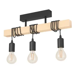 Eglo 43511 - Plafonski luster TOWNSHEND 3xE27/60W/230V