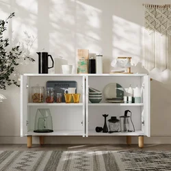 Hanah Home Konzola Venedik, 120x73,6x29,6 cm, Bela