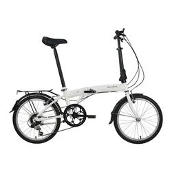 Dahon Bicikl Suv D6 Matt, Sklopivi, 20, 6 brzina, Beli