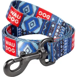 WAU DOG POVODEC ETNO BLUE M