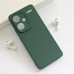 Maska 3D Camera za Xiaomi Redmi Note 13 Pro Plus (EU) 5G tamno zelena.