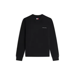 Tommy Jeans Majica ESS  črna / bela