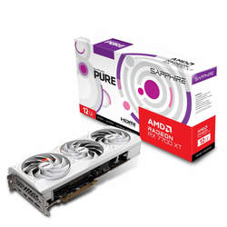 SAPPHIRE PURE AMD Radeon RX 7700 XT Gaming grafička kartica - 12 GB GDDR6  HDMI  3x DP