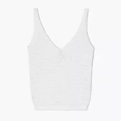 Cropp - LADIES` BLOUSE - white