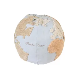 Lorena Canals Puf Tabure World Map