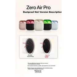 Edifier Bluetooth slušalice Zero Air Pro, Roze