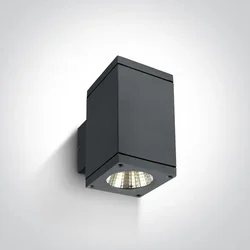 ZIDNA SVJETILJKA LED 2x6W/3000K/2x440lm IP54 ANTRACIT