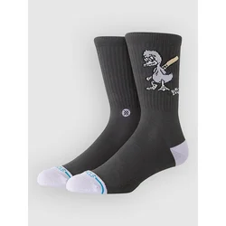 Stance Lights Out Crew Socks charcoal