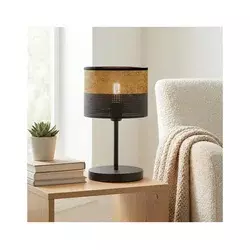 Stona lampa KARBON 1xE27/15W/230V crna/braon