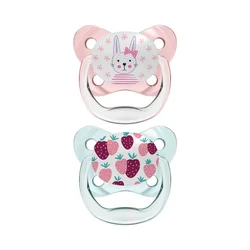 Dr.Browns Ortodontska Prevent Varalica 0-6 Meseci-Roze