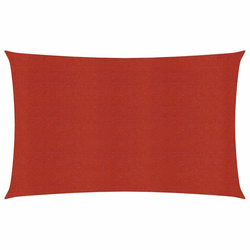 Jedro za zaštitu od sunca 160 g/m2 crveno 5 x 8 m HDPE