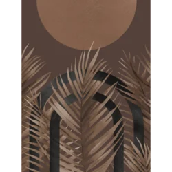 Venture Design Poster strukture 30x40 cm rjave barve
