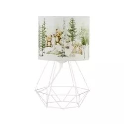 Dečija stona lampa KIDS ROOM 1xE27/60W/230V prečnik 18 cm sa motivom životinja