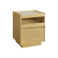 Songmics Nočna omarica 40x45x55 cm rjava