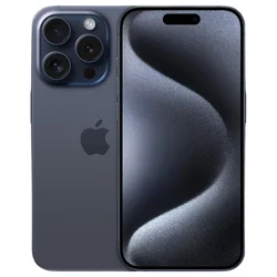 APPLE obnovljen pametni telefon iPhone 15 Pro 8GB/128GB, Blue Titanium