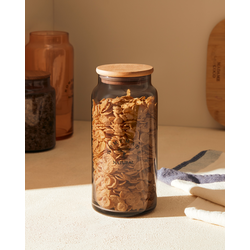MADAME COCO Floransa Tegla 1400ml, 10x10x21cm, Svetlosiva