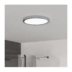 Eglo 901764 - LED kupatilsko plafonsko svetlo FUEVA LED/14,2W/230V prečnik 27,8 cm IP44 hrom