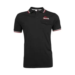 LONSDALE Majica Lynton rdeča/črna/bela