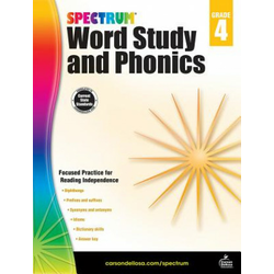 Spectrum Word Study and Phonics, Grade 4