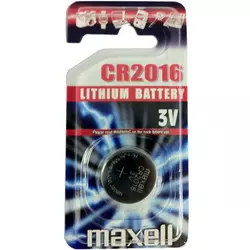 MAXELL baterija CR2016, 1 KOS