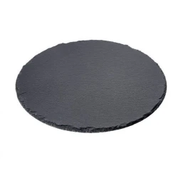 Krožnik SLATE skrilavec ročno izdelan d30cm