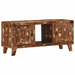TV ormarić 105x46x32 cm od masivnog obnovljenog drva
